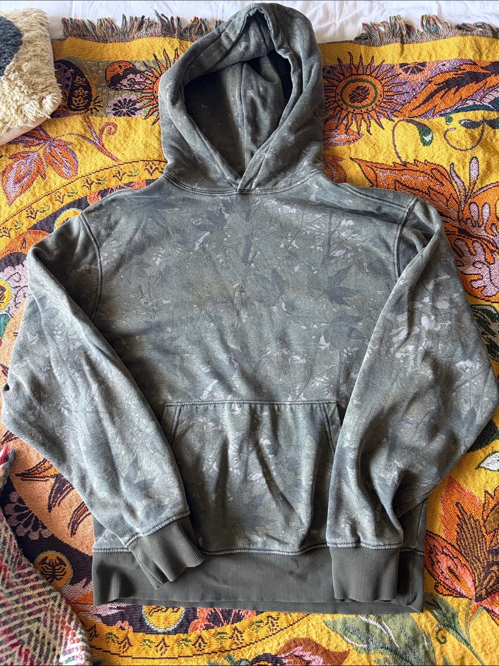 Old Navy Camo Washed Pullover Hoodie